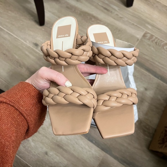 NWT in box Dolce Vita Paily Cafe Stella heels size 7.5 - Picture 8 of 8